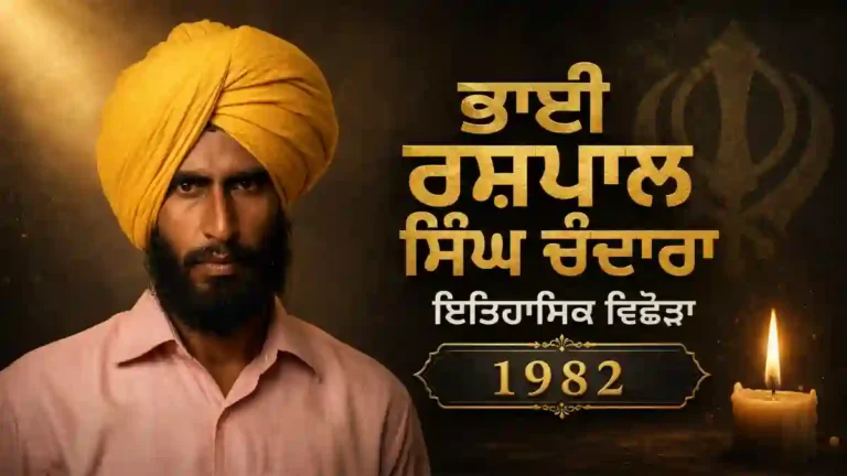 Bhai Rashpal Singh Chhandra: (1965-1992)