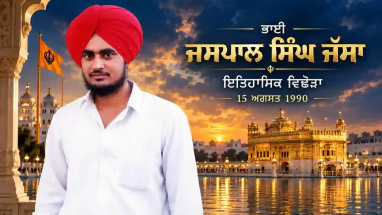 ਭਾਈ ਜਸਪਾਲ ਸਿੰਘ ਜੱਸਾ ਦੀ ਇਤਿਹਾਸਕ ਤਸਵੀਰ